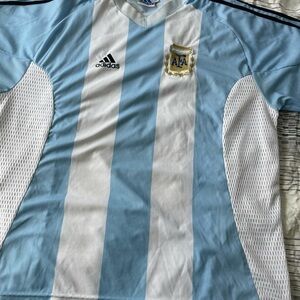 Vintage Argentina soccer jersey